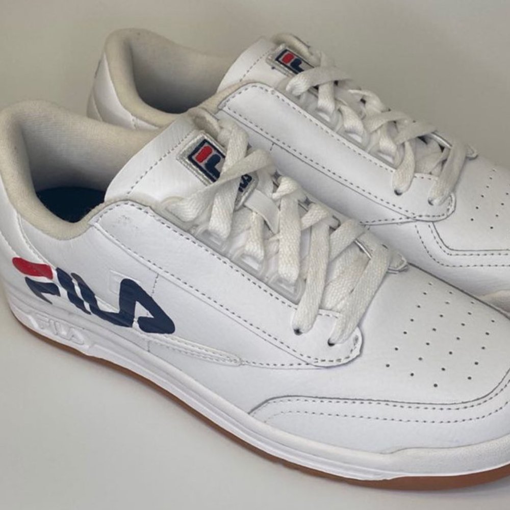 New FILA Men's Original Fitness Sneaker White 9